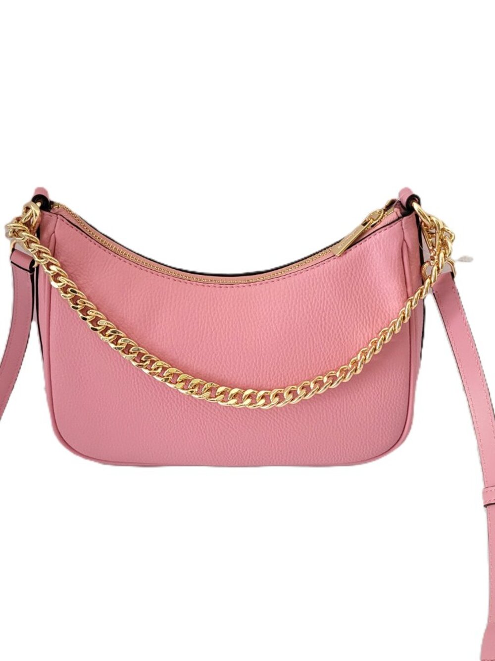 Michael Kors Jet Set Travel Large Embellished Pouchette Crossbody Carnation - Picture 5 of 7